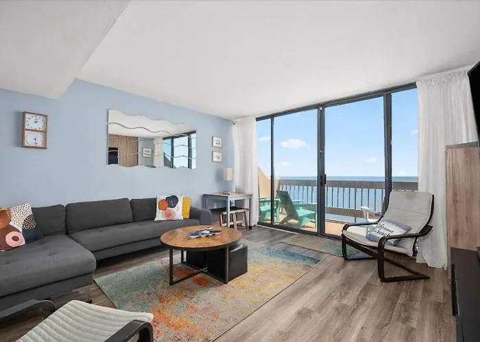 Holiday home 2 Bed, 2 Bath Ocean Front At The Century With Indoor Pool! *